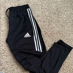 Men’s black Adidas sweatpants